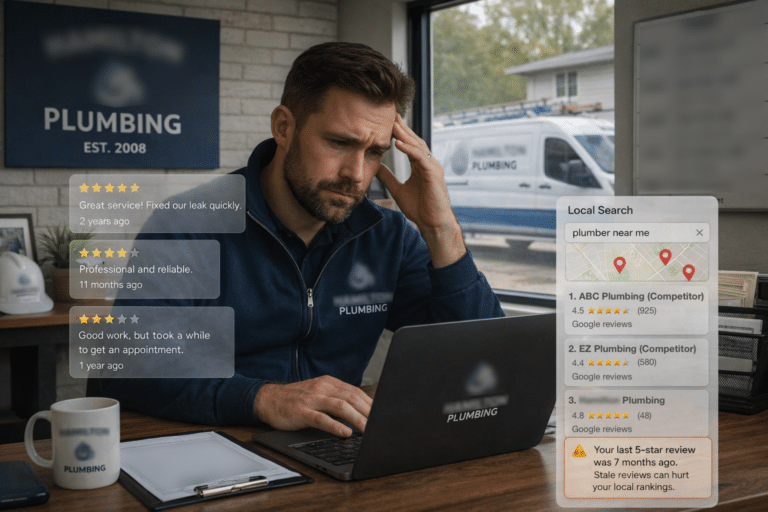 How Stale Reviews Are Quietly Hurting Your Local Search Rankings
