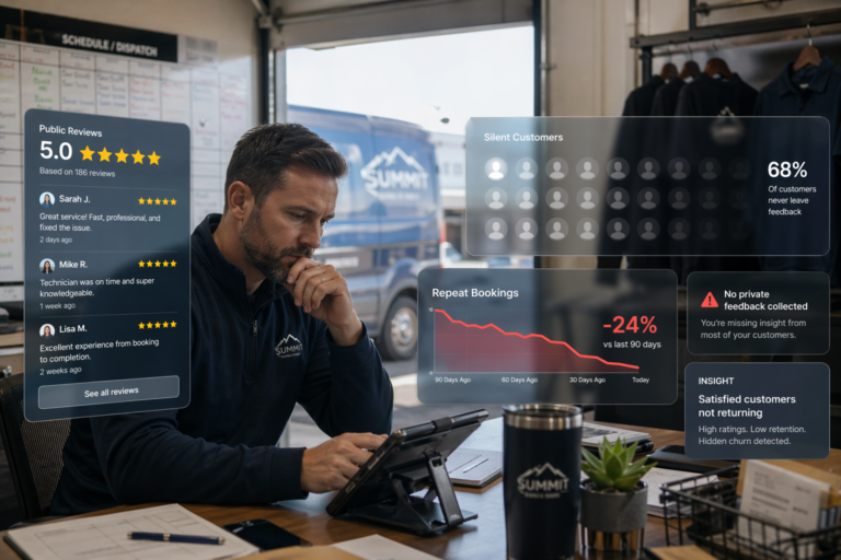 The Customer Feedback Mistake That Is Quietly Costing Home Service Businesses Repeat Jobs